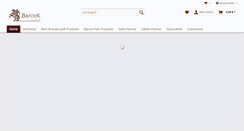 Desktop Screenshot of barock-flair.com
